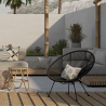 Buy Acapulco Chair - White Legs - New edition Black 59900 at MyFaktory