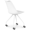 Buy Scandinavian Office chair with Wheels - Dana White 59904 at MyFaktory