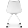 Buy Scandinavian Office chair with Wheels - Dana White 59904 home delivery