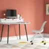 Buy Scandinavian Office chair with Wheels - Dana White 59904 - prices