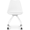 Buy Scandinavian Office chair with Wheels - Dana White 59904 - in the EU