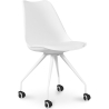 Buy Scandinavian Office chair with Wheels - Dana White 59904 at MyFaktory
