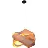 Buy Boho Bali Style Hanging Lamp Natural wood 59906 - in the EU