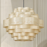 Buy Wooden Design Hanging Lamp Natural wood 59907 - prices