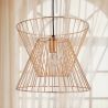 Buy Retro Ceiling Lamp - Design Pendant Lamp - Lena Gold 59908 - prices