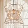 Buy Retro Ceiling Lamp - Design Pendant Lamp - Lena Gold 59908 - prices
