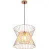 Buy Retro Ceiling Lamp - Design Pendant Lamp - Lena Gold 59908 - in the EU