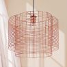 Buy Wire Structure Hanging Lamp Rose Gold 59909 - prices
