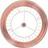Buy Wire Structure Hanging Lamp Rose Gold 59909 with a guarantee