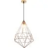 Buy Diamond Retro Style Pendant Lamp Gold 59910 in the Europe