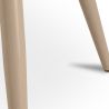 Buy Dining Chair - Upholstered in Black and White Patchwork - Bennett White / Black 59937 home delivery