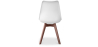 Buy Brielle Scandinavian design Premium Chair with cushion - Dark Legs White 59953 with a guarantee