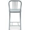Buy Bruno  Stool - Medium -- 60cm Silver 58382 home delivery