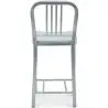 Buy Bruno  Stool - Medium -- 60cm Silver 58382 home delivery