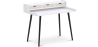 Buy Desk Table Wooden Design Scandinavian Style - Amund Natural Wood / White 59983 at MyFaktory
