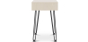 Buy Office Desk Table Wooden Design Hairpin Legs Scandinavian Style - Hakon Natural wood 59986 in the Europe