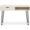 Buy Office Desk Table Wooden Design Hairpin Legs Scandinavian Style - Hakon Natural wood 59986 - prices
