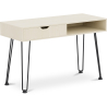 Buy Office Desk Table Wooden Design Hairpin Legs Scandinavian Style - Hakon Natural wood 59986 at MyFaktory