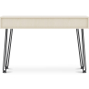 Buy Office Desk Table Wooden Design Hairpin Legs Scandinavian Style - Hakon Natural wood 59986 home delivery