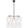 Buy Industrial Style Ceiling Lamp Glass and Metal - Liam Bronze 59988 - in the EU