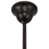 Buy Industrial Style Ceiling Lamp Glass and Metal - Liam Bronze 59988 in the Europe