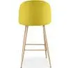 Buy Velvet Upholstered Stool - Scandinavian Design - Bennett Yellow 59992 with a guarantee