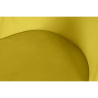 Buy Velvet Upholstered Stool - Scandinavian Design - Bennett Yellow 59992 home delivery