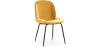 Buy Dining Chair Accent Velvet Upholstered Retro Design - Cyrus Mustard 59996 at MyFaktory