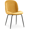 Buy Dining Chair Accent Velvet Upholstered Retro Design - Cyrus Mustard 59996 - prices