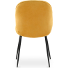 Buy Dining Chair Accent Velvet Upholstered Retro Design - Cyrus Mustard 59996 home delivery