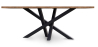 Buy Dining table design industrial wooden - Jonas Natural wood 59999 at MyFaktory