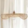 Buy Hanging Lamp Design Boho Bali Woven Bamboo - Imani Gold 60001 - prices