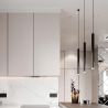 Buy Scandinavian Metal LED Pendant Lamp (40cm) - Blina Black 60002 in the Europe