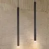 Buy Scandinavian Metal LED Pendant Lamp (60cm) - Blina Black 60003 - prices