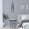 Buy Scandinavian Metal LED Pendant Lamp (60cm) - Blina Black 60003 with a guarantee