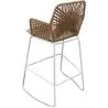 Buy Bar Stool Design Boho Bali Rattan Synthetic 75cm - Zane Natural wood 60005 in the Europe