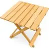 Buy Garden Table - Adirondack Wood Side Table  - Anela Natural wood 60007 - in the EU