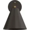 Buy Wall lamp with adjustable shade in scandinavian style, metal - Roser Black 60022 - in the EU