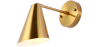 Buy Wall lamp with adjustable shade, brass  - Roser Gold 60023 at MyFaktory