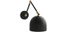 Buy Adjustable wall lamp, scandinavian style  - Lena Black 60024 in the Europe