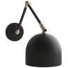 Buy Adjustable wall lamp, scandinavian style  - Lena Black 60024 in the Europe