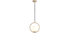 Buy Hanging light, metal and glass - Gele Gold 60027 - in the EU