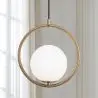 Buy Hanging light, metal and glass - Gele Gold 60027 - prices