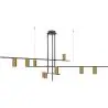 Buy Modern hanging light, metal LEDs - Rela Black 60028 - in the EU