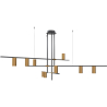 Buy Modern hanging light, metal LEDs - Rela Black 60028 - in the EU