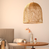 Buy Hanging Lamp Boho Bali Design Natural Rattan - Tuan Light natural wood 60030 - prices
