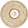 Buy Hanging Lamp Boho Bali Design Natural Rattan - Chi Natural wood 60031 in the Europe