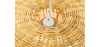 Buy Hanging Lamp Boho Bali Design Natural Rattan - Vin Natural wood 60034 - in the EU