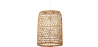 Buy Hanging Lamp Boho Bali Design Natural Rattan - Tais Natural wood 60035 - prices