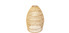 Buy Hanging Lamp Boho Bali Design Natural Rattan - Tuyen Natural wood 60036 at MyFaktory